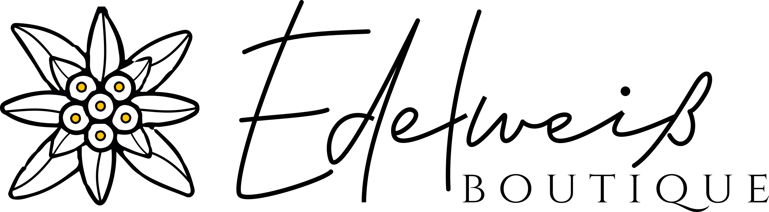 Edelweiss Logo Rare Mountain Flower That Stock Vector (Royalty Free)  1568214892 | Shutterstock